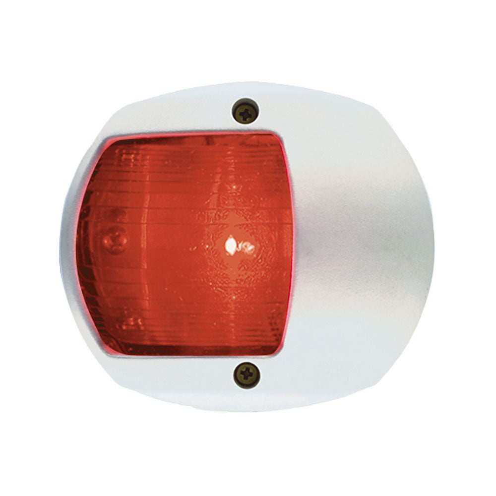 Perko LED Side Light - Red - 12V - White Plastic Housing [0170WP0DP3] - BuoyMart.com  Navigation Lights Perko