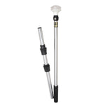 Perko Omega Series Universal LED Pole Light - 48" w/Fold In Half Pole [1348DP6CHR] - BuoyMart.com  Navigation Lights Perko