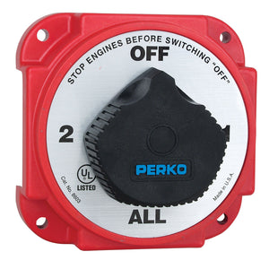 Perko Heavy Duty Battery Selector Switch w/Alternator Field Disconnect [8603DP] - BuoyMart.com  Battery Management Perko