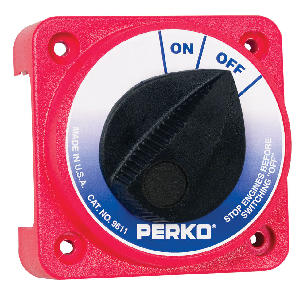 Perko 9611DP Compact Medium Duty Main Battery Disconnect Switch [9611DP] - BuoyMart.com  Battery Management Perko