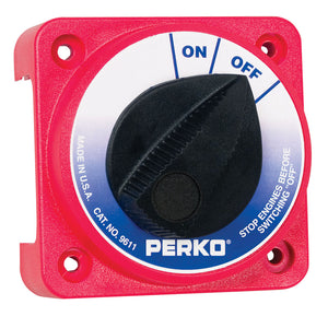 Perko 9611DP Compact Medium Duty Main Battery Disconnect Switch [9611DP] - BuoyMart.com  Battery Management Perko