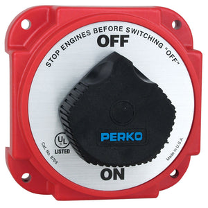 Perko 9703DP Heavy Duty Battery Disconnect Switch w/ Alternator Field Disconnect [9703DP] - BuoyMart.com  Battery Management Perko