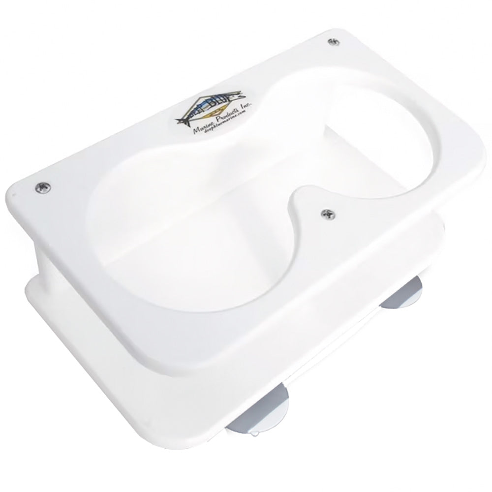 Deep Blue Marine Double Drink Holder w/Suction Cups [SMDH] - BuoyMart.com  Fishing Accessories Deep Blue Marine
