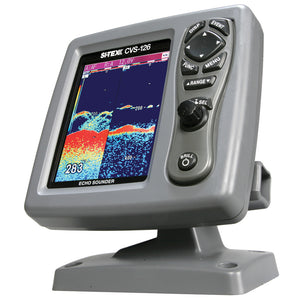 SI-TEX CVS-126 Dual Frequency Color Echo Sounder [CVS-126] - BuoyMart.com  Fishfinder Only SI-TEX