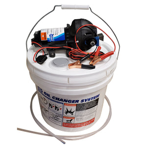 Jabsco DIY Oil Change System w/Pump & 3.5 Gallon Bucket [17850-1012] - BuoyMart.com  Oil Change Systems Jabsco