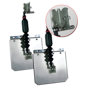 Nauticus PT1290-60 Pro Troller Smart Tabs Series f/17-20 Boats w/80 - 175 HP [PT1290-60] - BuoyMart.com  Trim Tabs Nauticus