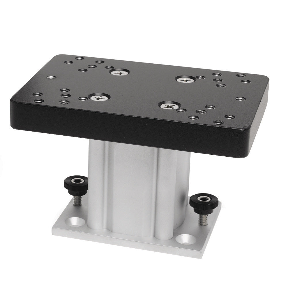 Cannon Aluminum Fixed Base Downrigger Pedestal - 4" [1904030] - BuoyMart.com  Downrigger Accessories Cannon