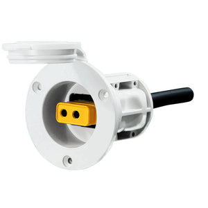 Cannon Flush Mount Power Port - White [1903013] - BuoyMart.com  Downrigger Accessories Cannon