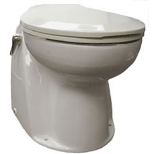 Raritan Atlantes Freedom w/ Vortex-Vac - Household Style - White - Freshwater Solenoid - Smart Toilet Control - 12v [AVHWF01201] - BuoyMart.com  Marine Sanitation Raritan