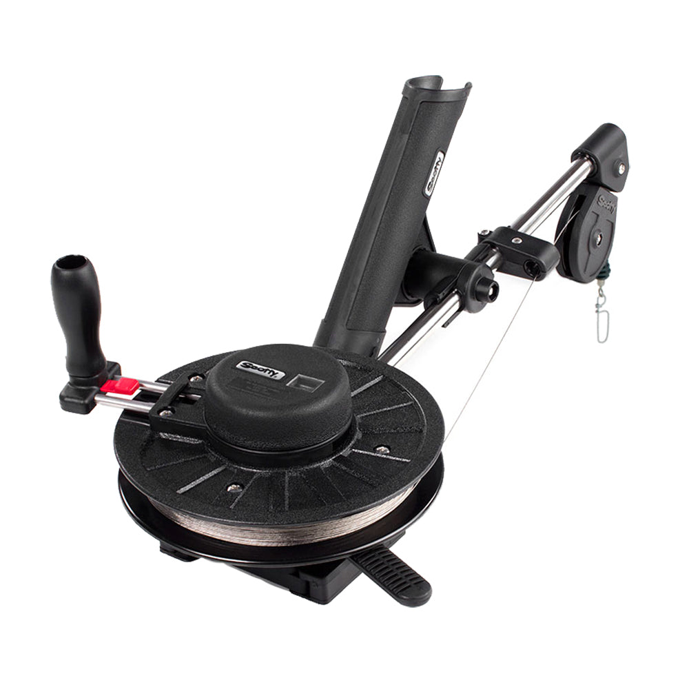 Scotty 1060 Depthking Manual Downrigger w/Rod Holder [1060DPR] - BuoyMart.com  Downriggers Scotty