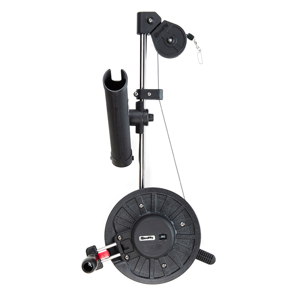 Scotty 1060 Depthking Manual Downrigger w/Rod Holder [1060DPR] - BuoyMart.com  Downriggers Scotty
