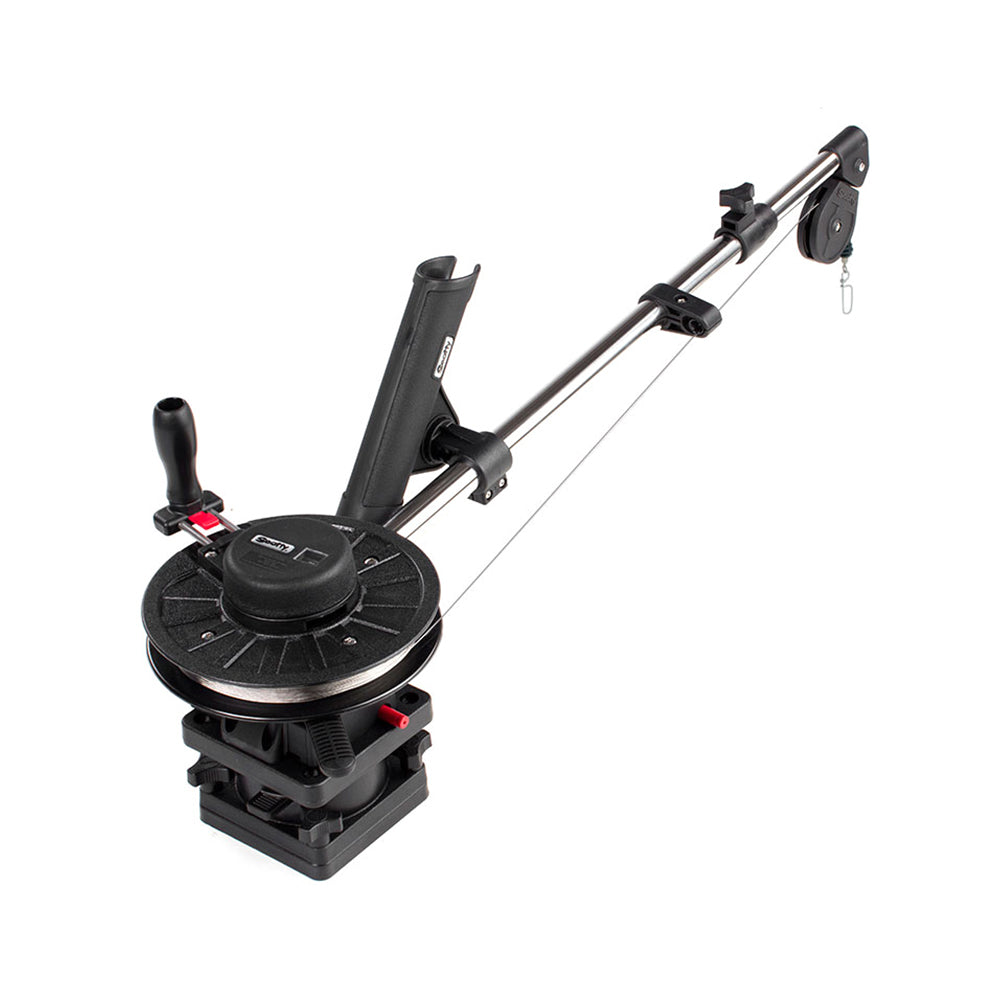 Scotty 1091 Telescoping 60" Longarm Combo Manual Downrigger w/ Swivel Base [1091] - BuoyMart.com  Downriggers Scotty