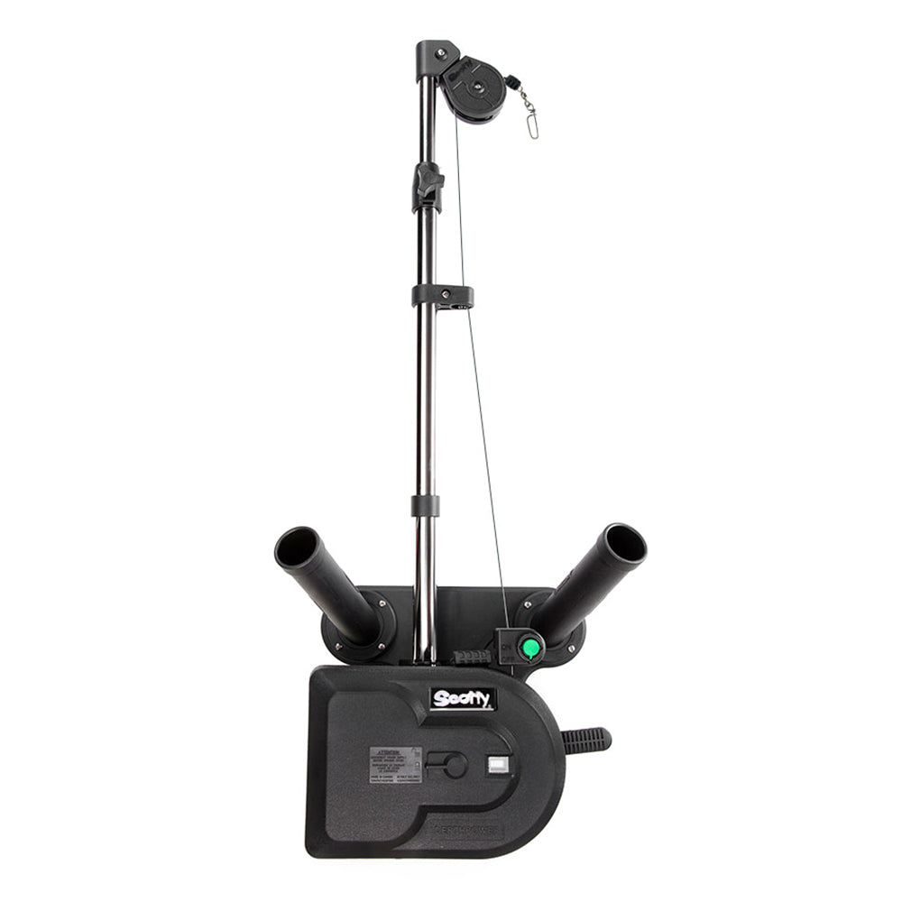 Scotty 1116 Propack 60" Telescoping Electric Downrigger w/ Dual Rod Holders and Swivel Base [1116] - BuoyMart.com  Downriggers Scotty