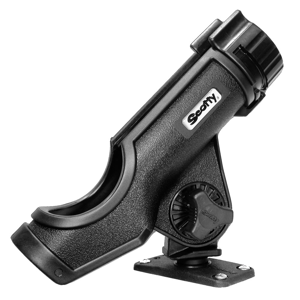 Scotty Powerlock Rod Holder Black w/244 Flush Deck Mount [231-BK] - BuoyMart.com  Rod Holders Scotty