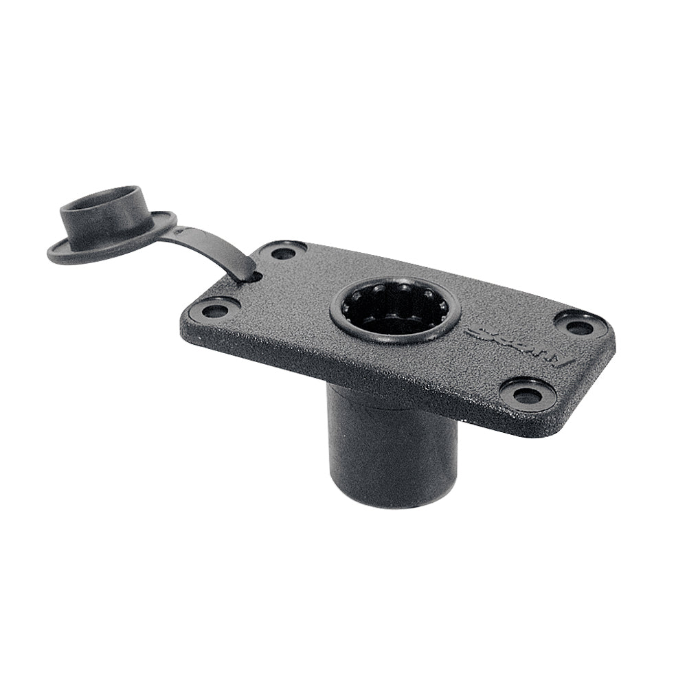 Scotty 244 Flush Deck Mount w/Rain Cap [244-BK] - BuoyMart.com  Accessories Scotty