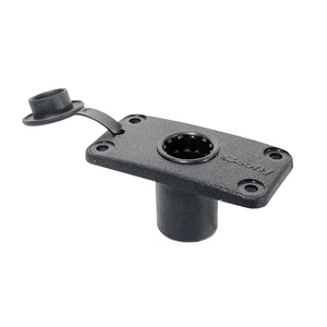 Scotty 244 Flush Deck Mount w/Rain Cap [244-BK] - BuoyMart.com  Accessories Scotty