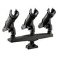 Scotty Triple Rod Holder w/3 230 Power Lock Rod Holders [256] - BuoyMart.com  Rod Holders Scotty