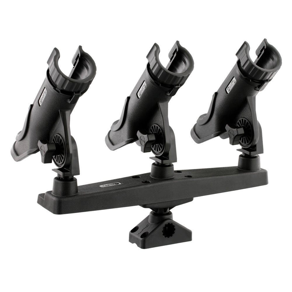 Scotty Triple Rod Holder w/3 230 Power Lock Rod Holders [256] - BuoyMart.com  Rod Holders Scotty