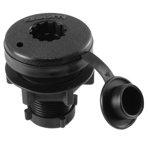 Scotty Compact Threaded Round Deck Mount [444-BK] - BuoyMart.com  Accessories Scotty