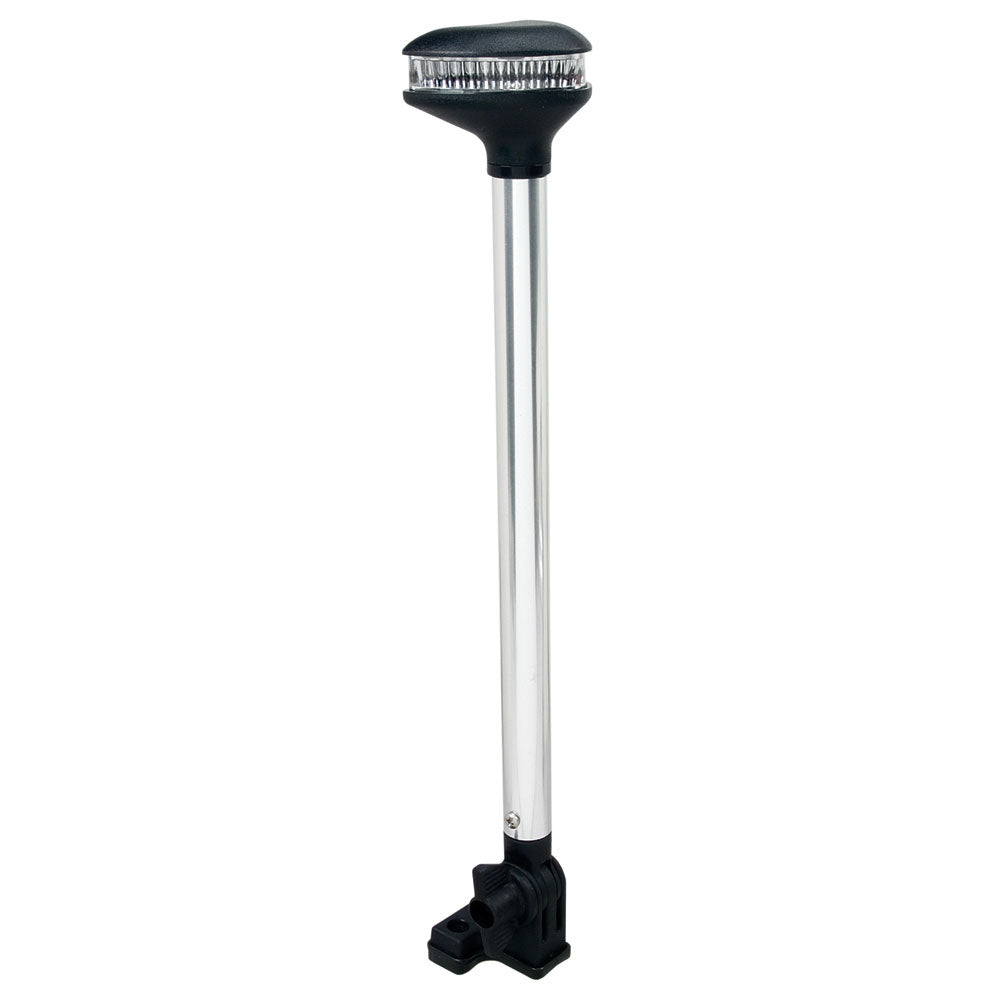 Perko Stealth Series - L.E.D. Fold Down White All-Round Light - 13-3/8 [1636DP0CHR] - BuoyMart.com  Navigation Lights Perko