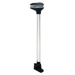 Perko Stealth Series - L.E.D. Fold Down White All-Round Light - Vertical Mount - 13-3/8" [1639DP0CHR] - BuoyMart.com  Navigation Lights Perko