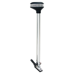 Perko Stealth Series - L.E.D. Fold Down All-Round Light - Vertical Mount 13-3/8" Height - 2NM Range [1642DP0CHR] - BuoyMart.com  Navigation Lights Perko