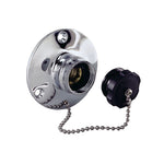 Perko Water Inlet Fitting w/Plug [0499DP0CHR] - BuoyMart.com  Fittings Perko