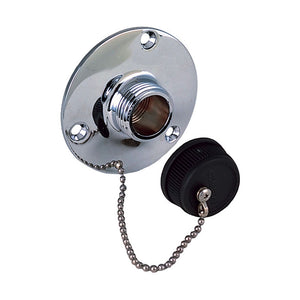 Perko Water Outlet Fitting w/Cap [0504DP0CHR] - BuoyMart.com  Fittings Perko