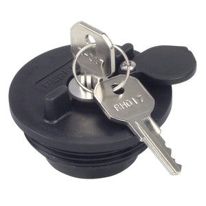 Perko Fuel System Locking Cap f/ 1-1/2" Non-Vented Fills - 0520 / 0527 / 0528 / 0557 / 0599 / 1270 [1324DP1BLK] - BuoyMart.com  Fittings Perko