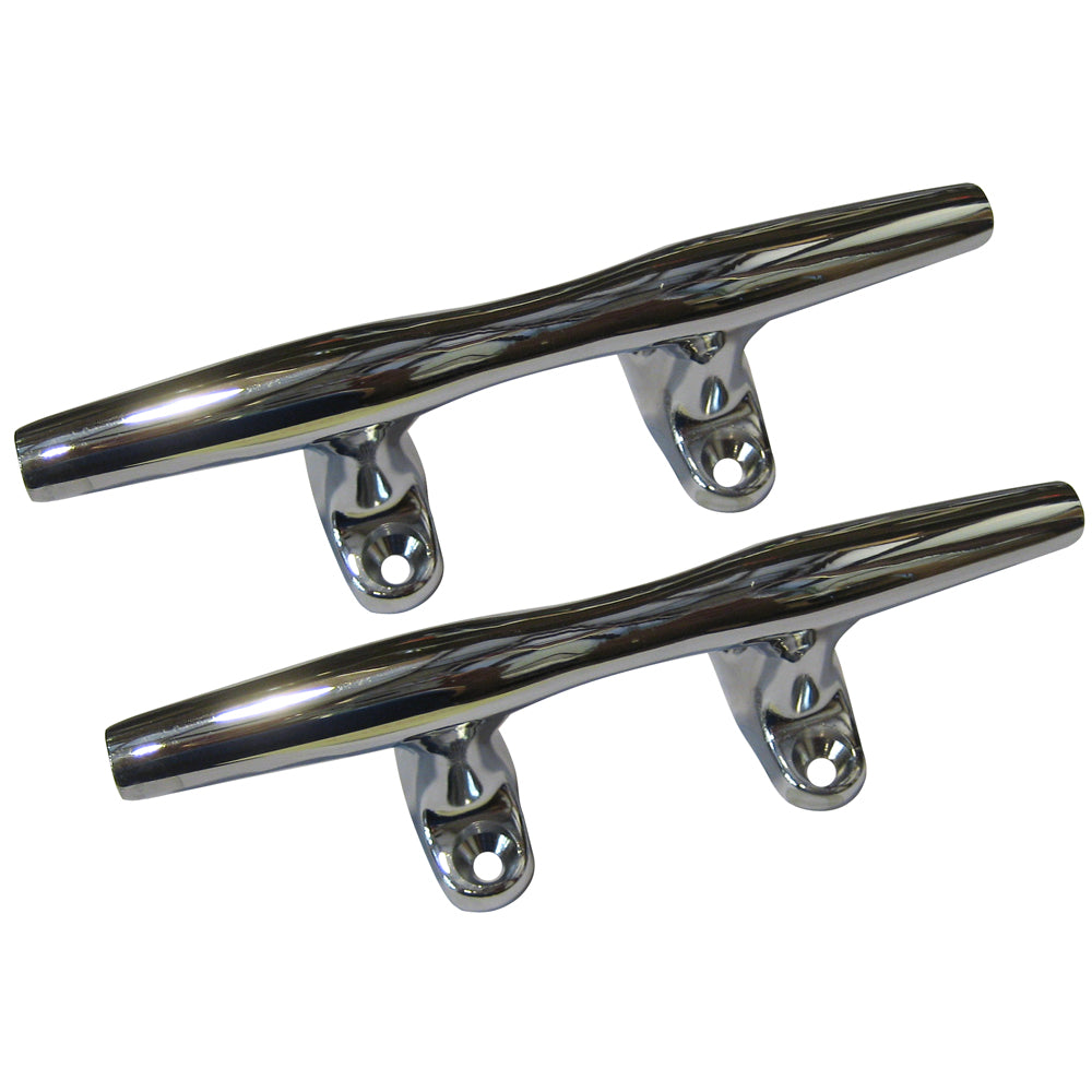 Perko 4" Open Base Cleat - Chrome Plated Zinc - Pair [1188DP4CHR] - BuoyMart.com  Cleats Perko