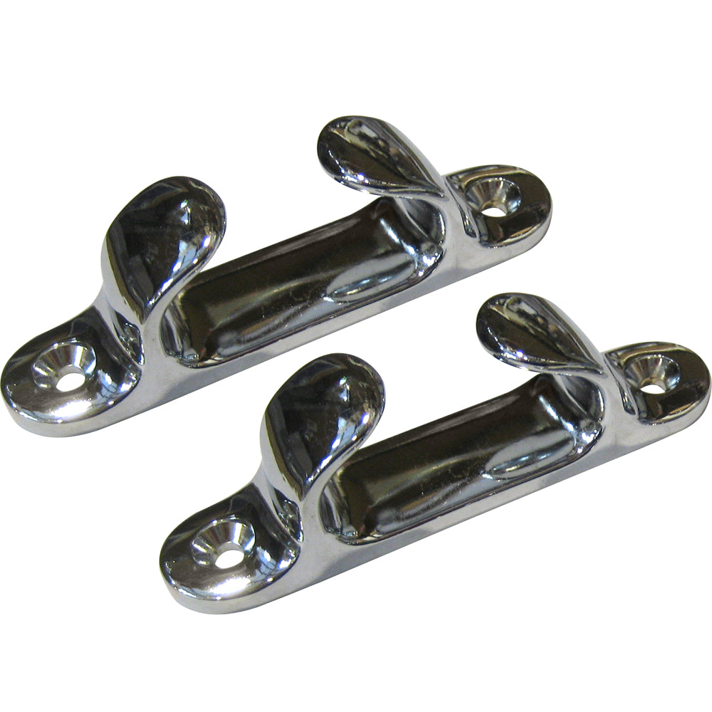 Perko 4" Straight Chock - Chrome Plated Zinc [1230DP0CHR] - BuoyMart.com  Chocks Perko