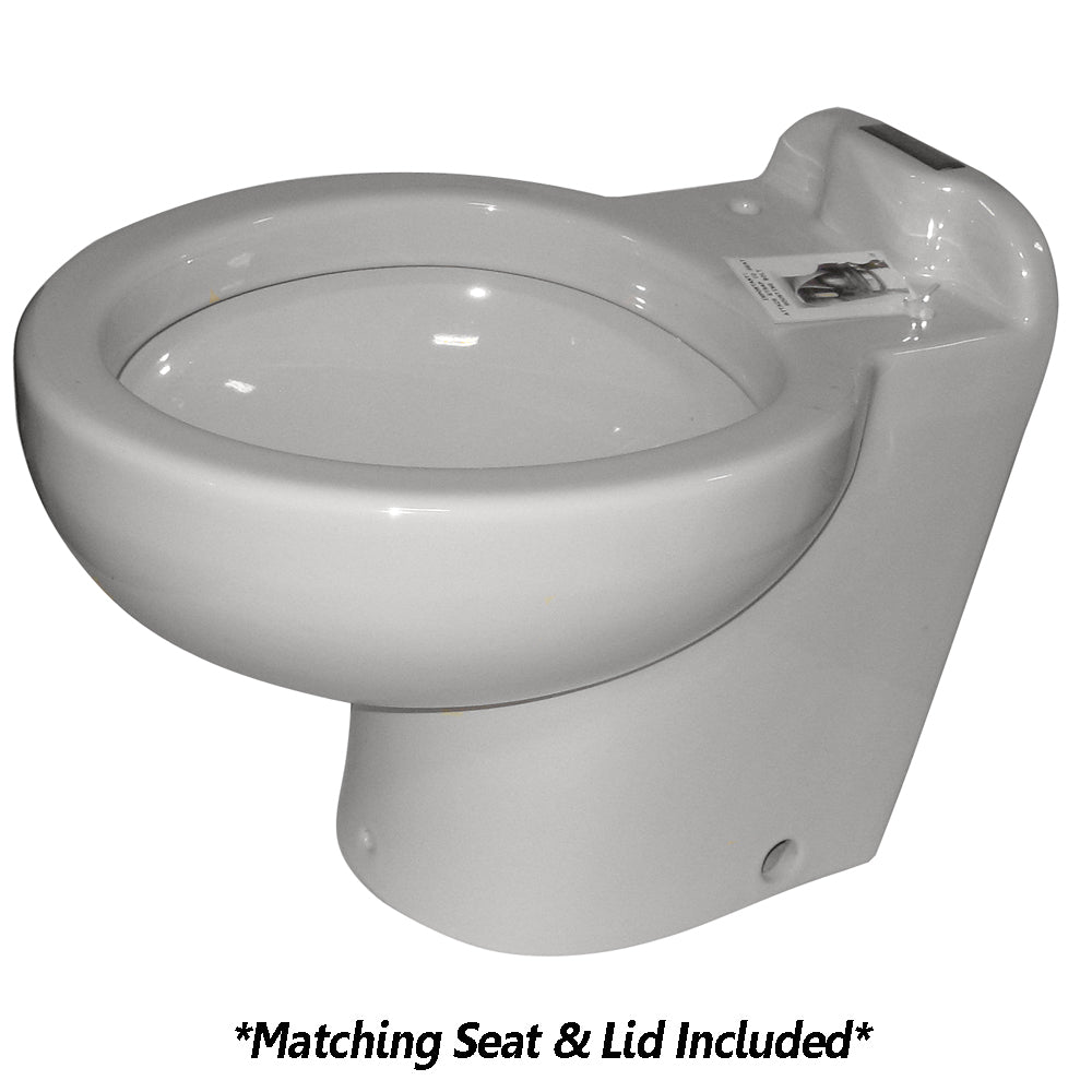 Raritan Marine Elegance - Household Style - White - Fresh or Saltwater - Smart Toilet Control - 12v [220HS012] - BuoyMart.com  Marine Sanitation Raritan
