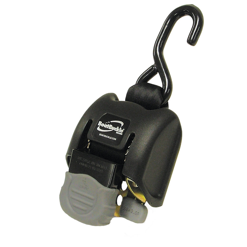 BoatBuckle G2 Retractable Transom Tie-Down - 2"-43" - Pair [F08893] - BuoyMart.com  Tie-Downs BoatBuckle