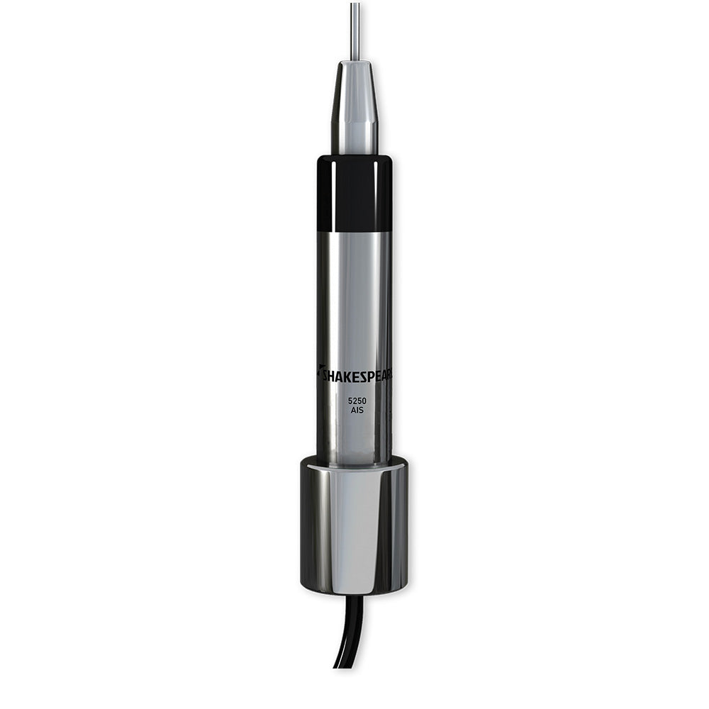 Shakespeare 5250-AIS 36" Low-Profile AIS Stainless Steel Whip Antenna [5250-AIS] - BuoyMart.com  Antennas Shakespeare