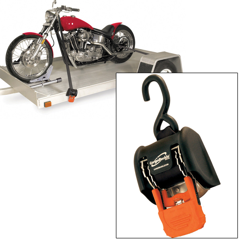 CargoBuckle G3 Retractable Ratchet Tie-Down - 2" x 72" - Pair [F18800] - BuoyMart.com  Tie-Downs CargoBuckle