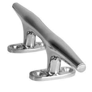 Whitecap Heavy Duty Hollow Base Stainless Steel Cleat - 10" [6111] - BuoyMart.com  Cleats Whitecap