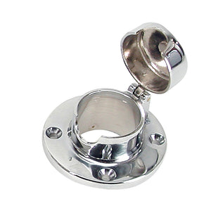 Whitecap Chain & Rope Deck Pipe Hinged 1-1/2" Opening [S-0112C] - BuoyMart.com  Rope & Chain Pipe Whitecap