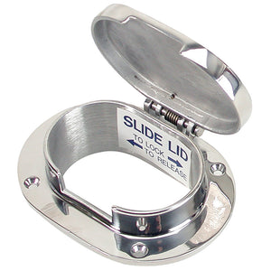 Whitecap Chain & Rope Deck Pipe 3-7/8" x 2-1/2" Opening [6008HC] - BuoyMart.com  Rope & Chain Pipe Whitecap