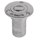 Whitecap Bluewater Push Up Deck Fill - 1-1/2" Hose - Waste [6996CBLUE] - BuoyMart.com  Deck Fills Whitecap