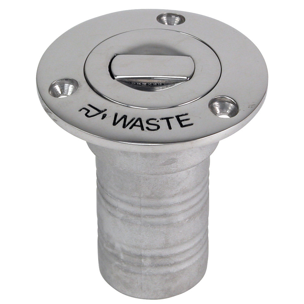 Whitecap Bluewater Push Up Deck Fill - 1-1/2" Hose - Waste [6996CBLUE] - BuoyMart.com  Deck Fills Whitecap