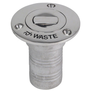Whitecap Bluewater Push Up Deck Fill - 1-1/2" Hose - Waste [6996CBLUE] - BuoyMart.com  Deck Fills Whitecap