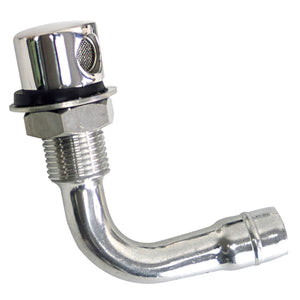 Whitecap Fuel Vent - Round Head, 90 Degree, 5/8" Hose [6023C] - BuoyMart.com  Vents Whitecap