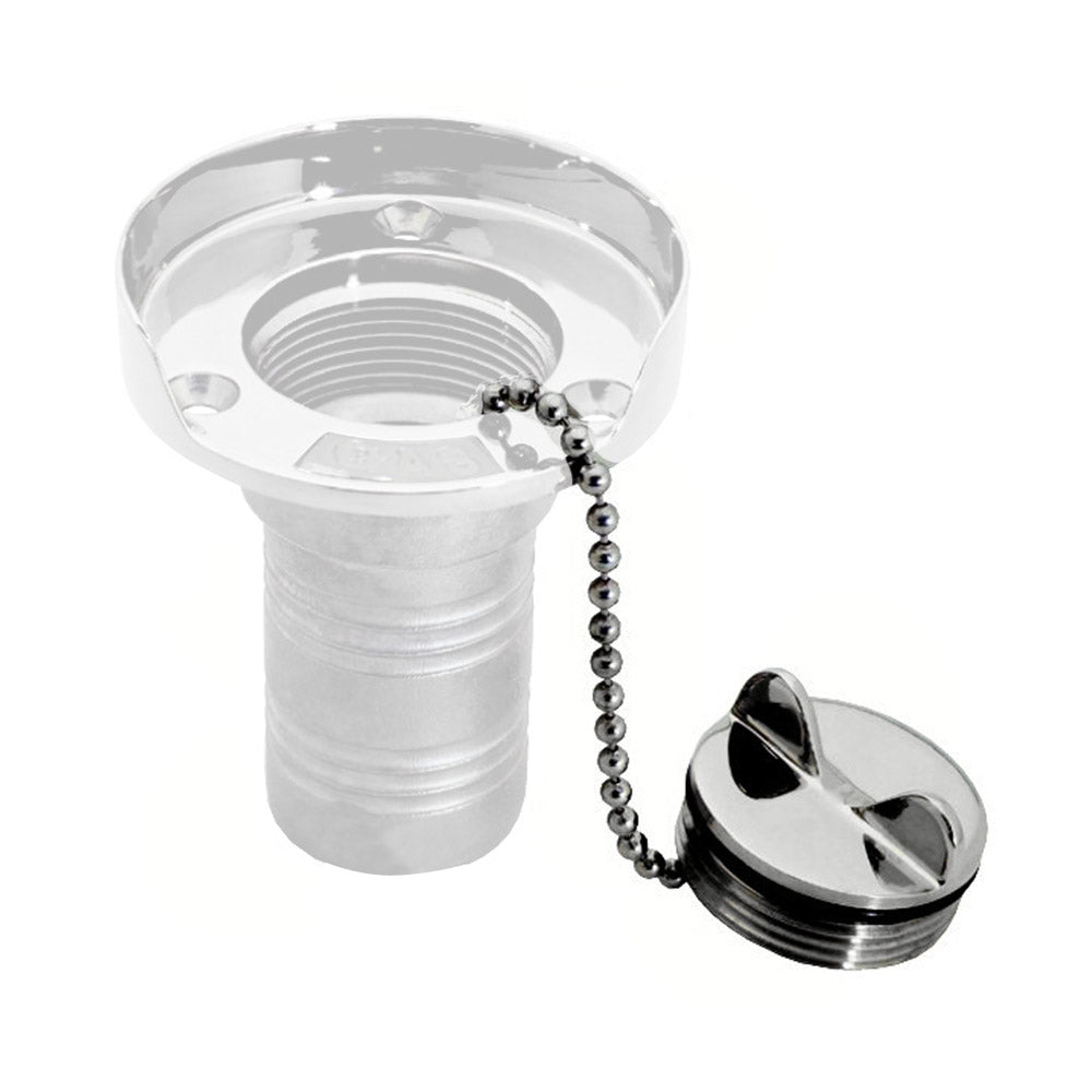 Whitecap Replacement Cap & Chain f/6001 Gas Fill [6002] - BuoyMart.com  Deck Fills Whitecap