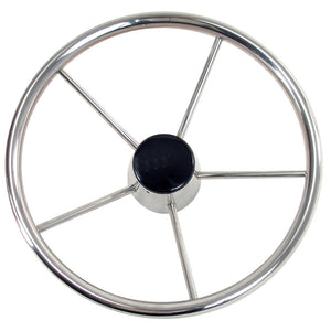 Whitecap Destroyer Steering Wheel - 13-1/2" Diameter [S-9001B] - BuoyMart.com  Steering Wheels Whitecap