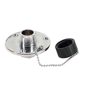 Whitecap C.P. Brass Outlet 2-3/4" Base 1" Depth [P-2454C] - BuoyMart.com  Fittings Whitecap