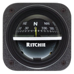 Ritchie V-537 Explorer Compass - Bulkhead Mount - Black Dial [V-537] - BuoyMart.com  Compasses Ritchie