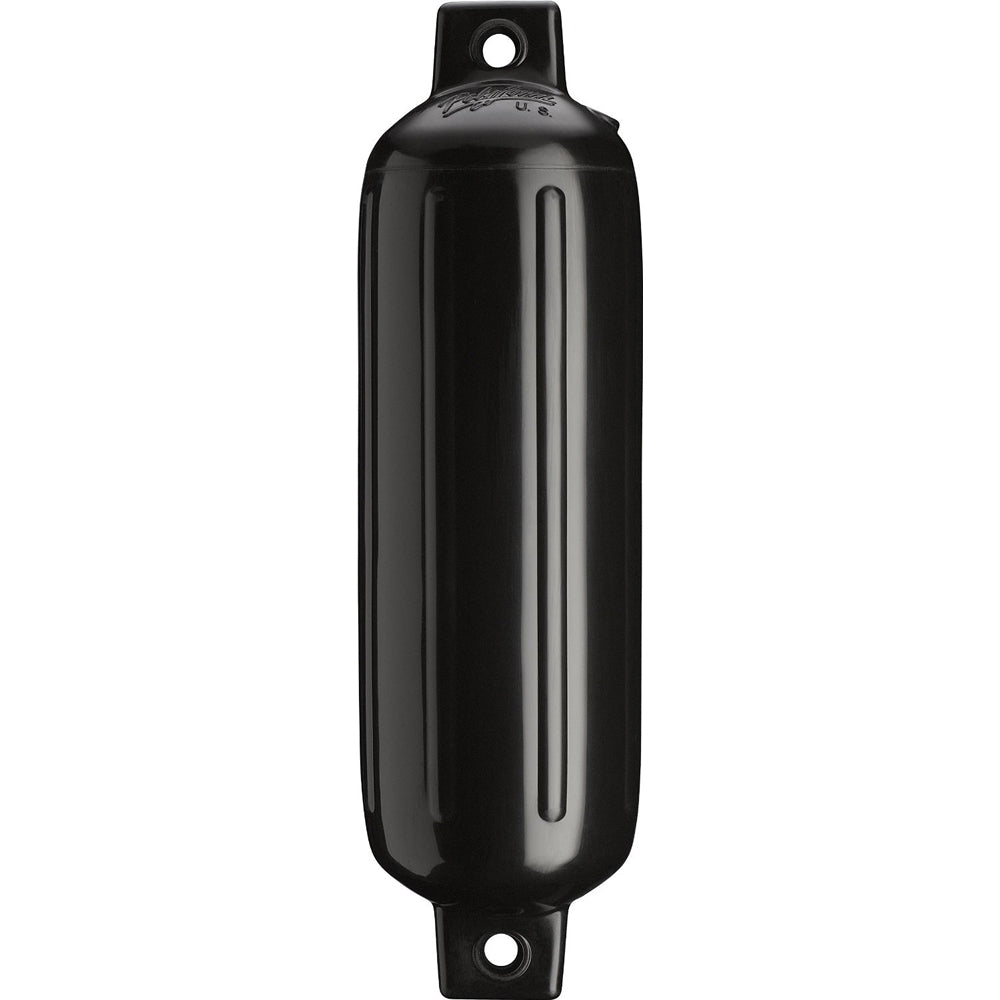 Polyform G-2 Twin Eye Fender 4.5" x 15.5" - Black [G-2 BLACK] - BuoyMart.com  Fenders Polyform U.S.