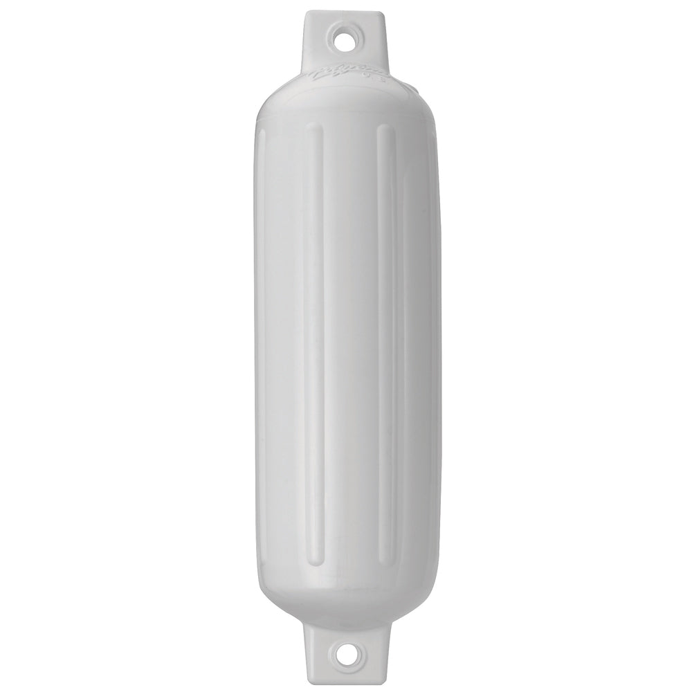 Polyform G-4 Twin Eye Fender 6.5" x 22" White [G-4 WHITEWO] - BuoyMart.com  Fenders Polyform U.S.