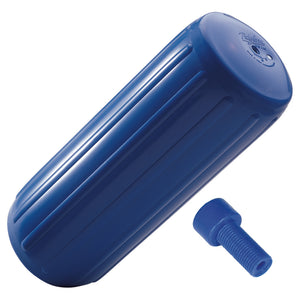 Polyform HTM-2 Fender 8.5" x 20.5" - Blue w/Adapter [HTM-2 BLUE W/AIR ADAPTER] - BuoyMart.com  Fenders Polyform U.S.