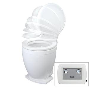 Jabsco Lite Flush Electric 12V Toilet w/Control Panel [58500-1012] - BuoyMart.com  Marine Sanitation Jabsco